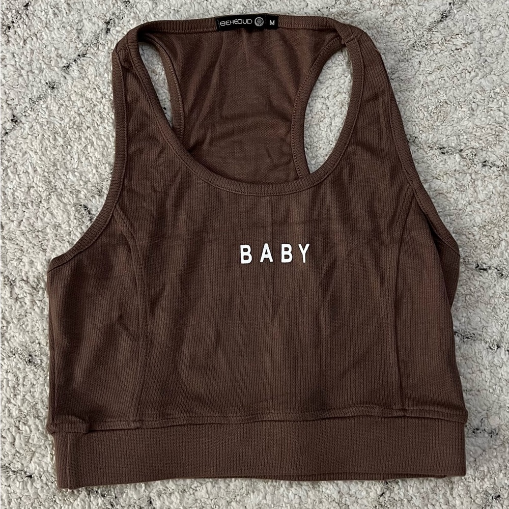 Crop tank top